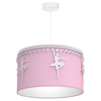 Milagro - Lampa wisząca BALETNICA PINK 1XE27