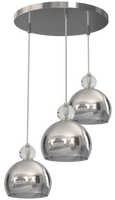 Milagro - Lampa Wisząca TOLEDO 3xE27