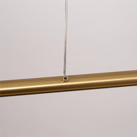 Lampa wisząca Meleca M złota LED CCT