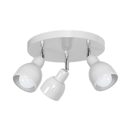 Milagro - Lampa sufitowa PIK WHITE 3xE27