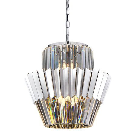 Milagro - Żyrandol DONNA CHROME 9xE14