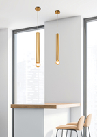 LAMPA WISZĄCA AUSTIN, SLIM 500 mm 1 ZŁOTY