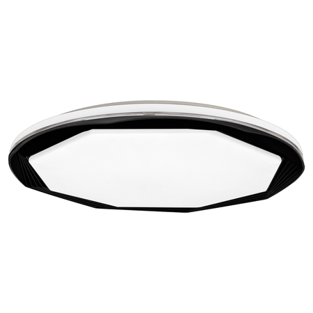 Milagro - Plafon OPTIMA BLACK 52W LED Ø480 mm