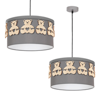 Milagro - Lampa wisząca MIŚ 1xE27