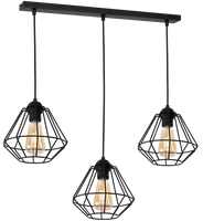 Milagro - Lampa wisząca COLIN BLACK 3xE27