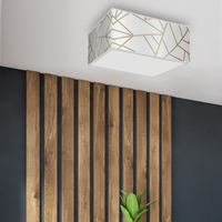 Milagro - Lampa sufitowa ZIGGY WHITE White/Gold 2xE27