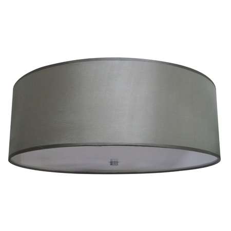 Plafon Girona szary 50 cm 3xE27