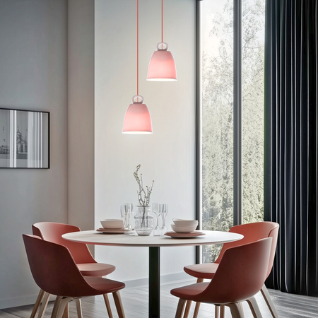LAMPA WISZĄCA SEWILLA S 1 RÓŻOWY