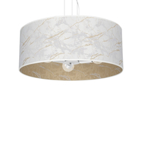 Milagro - Lampa wisząca SENSO White/Gold 3xE27