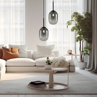 Milagro - Lampa wisząca ALIAS BLACK 1xG9 fi 120