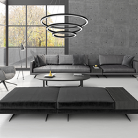 Milagro - Lampa wisząca GALAXIA BLACK 85W LED