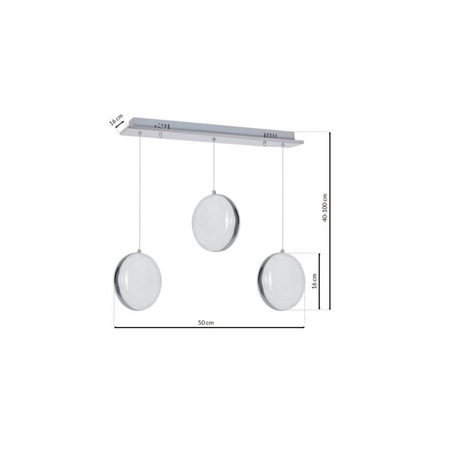 Milagro - Lampa wisząca LIRA 27W LED
