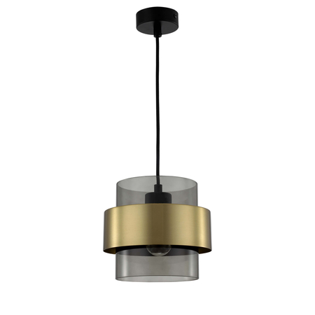 Lampa wisząca Miele dymna 1xE27