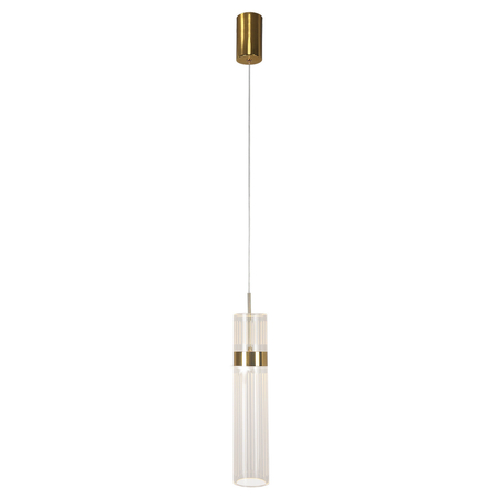 Lampa wisząca Ambiente złota LED CCT