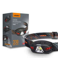 Latarka czołowa LED 5W 330lm IP67 czujnik ruchu