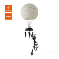 Lampa ogrodowa GARDEN BALL S 1xE27 IP65 Kobi