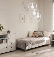 Milagro - Lampa wisząca AMORE WHITE 3xE27