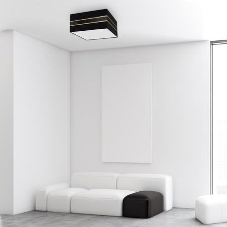 Milagro - Lampa sufitowa Kwadrat ULTIMO BLACK 2xE27
