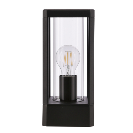 Cissus lampa ogrodowa stojąca 12x24cm czarny 1x60W E27 IP54