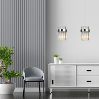 Lampa wisząca Vetro chrom 2xE14