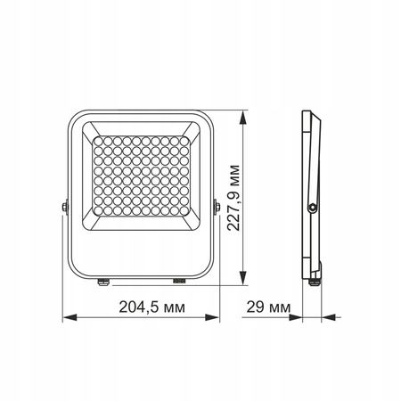 Naświetlacz LED PREMIUM 5000K 6500lm 50W