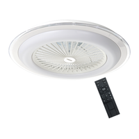 Milagro - Plafoniera LED ZONDA WHITE 48W z wentylatorem