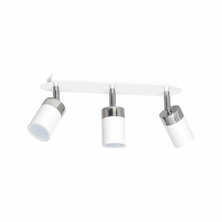 Lampa sufitowa Joker 3xGU10 Biały/Chrom