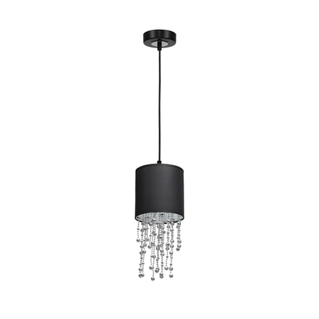 Milagro - Lampa wisząca ALMERIA BLACK/CHROME 1xE27