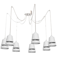 Milagro - Lampa Wisząca APOLLO WHITE 7xE27