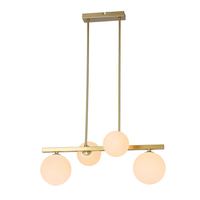 KAMA LAMPA WISZĄCA 4X28W G9 MOSIĄDZ