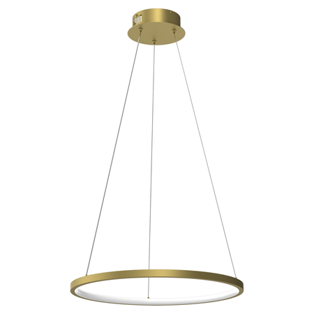 Milagro - Lampa wisząca ROTONDA GOLD 27W LED
