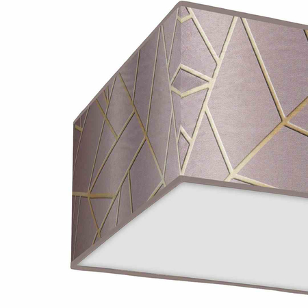 Lampa sufitowa ZIGGY PINK Gold/Pink 2xE27