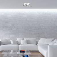 Milagro - Lampa sufitowa DANI WHITE/CHROME 3xGU10