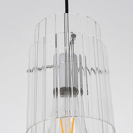 Lampa wisząca Savona czarna 1xE27