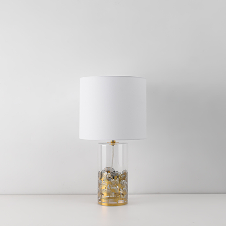 Lampa stołowa Sunflower biała 1xE27