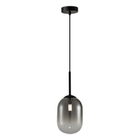 Milagro - Lampa wisząca ALIAS BLACK 1xG9 fi 120