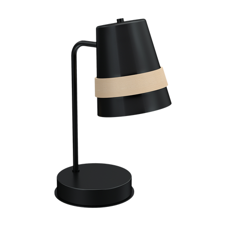Milagro - Lampa stołowa VENEZIA BLACK 1xE27