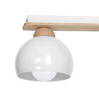 Milagro - Lampa sufitowa DAMA WHITE 3xE27