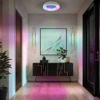 Plafon LED oprawa sufitowa okrągła biała 72W RGB + pilot VLE-ERC-RGB-72W