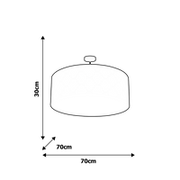Milagro - Lampa wisząca PIERRE BLACK 3xE27