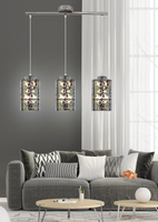 NOCTURNO LAMPA WISZĄCA 3X40W E27 CHROM