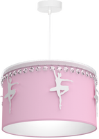Milagro - Lampa wisząca BALETNICA PINK 1XE27