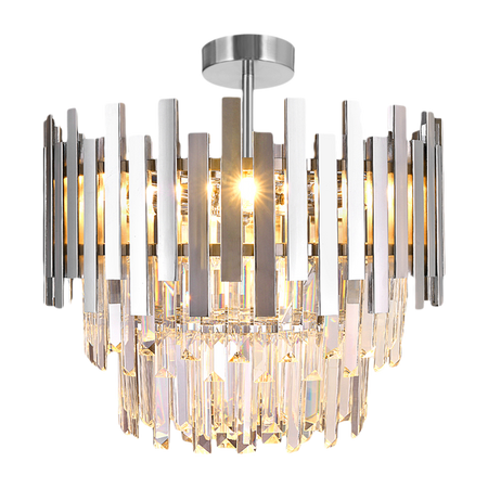 Milagro - Lampa sufitowa ASPEN CHROME 6xE14