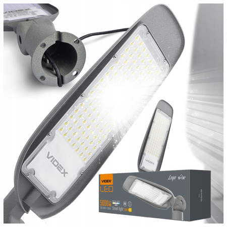 Lampa uliczna LED Videx Leya 50W obrotowa
