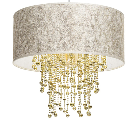 Milagro - Lampa wisząca ALMERIA WHITE/GOLD 1xE27