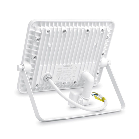 Naświetlacz LED biały czujnik ruchu halogen 50W VLE-F2e-505W-S