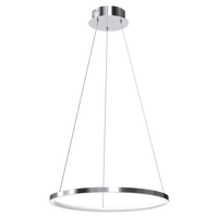 Milagro - Lampa wisząca ROTONDA CHROME 27W LED