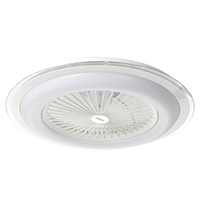 Milagro - Plafoniera LED ZONDA WHITE 48W z wentylatorem