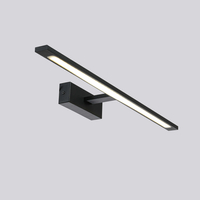 Kinkiet Isla czarny 62cm IP44 LED CCT