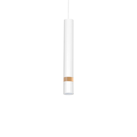 Milagro - Lampa wisząca JOKER WHITE/WOOD 3xGU10
